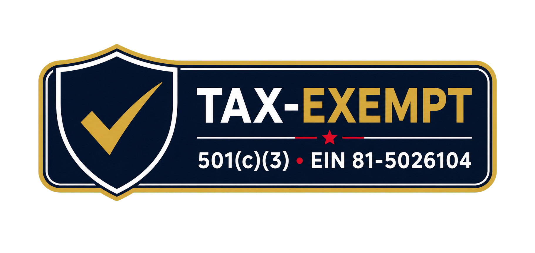 Tax-exempt 501(c)(3), EIN 81-5026104