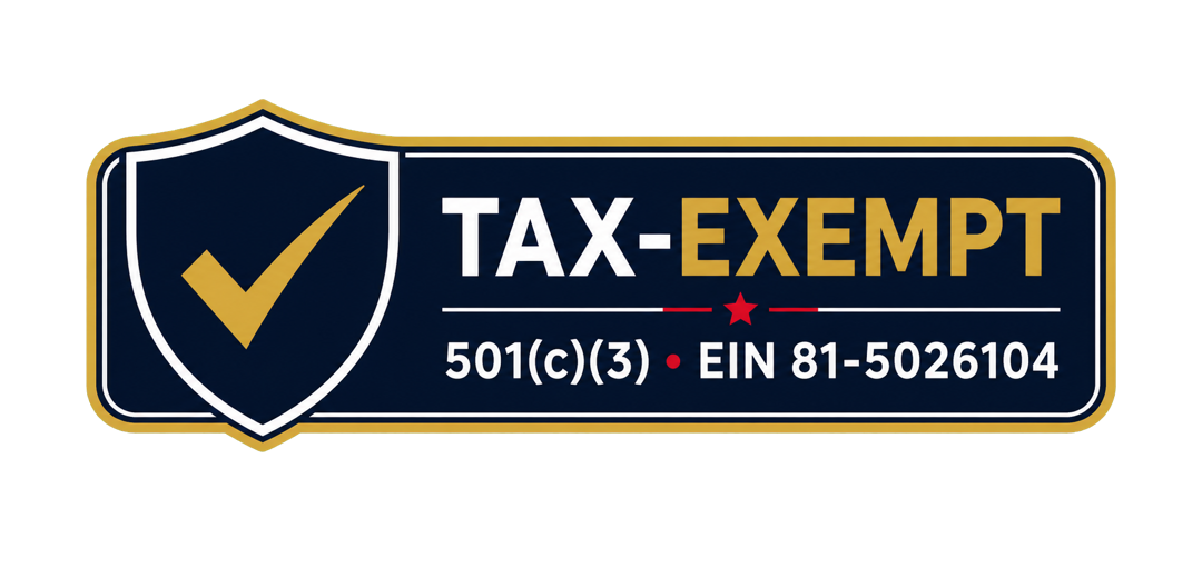 Tax-exempt 501(c)(3), EIN 81-5026104